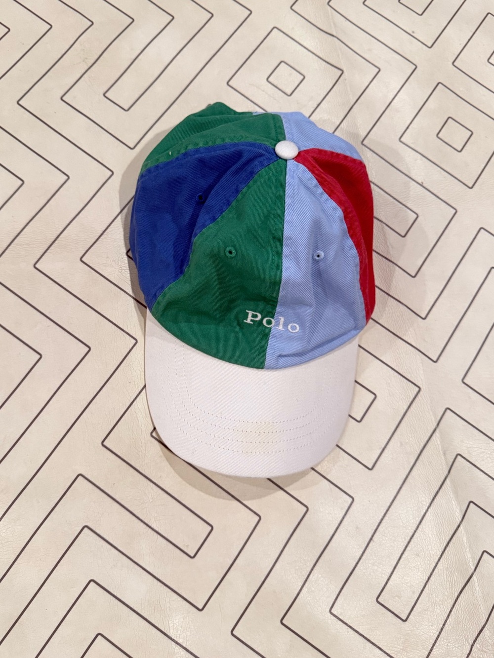 Polo by Ralph Lauren Multicolor Panel Kids Hat